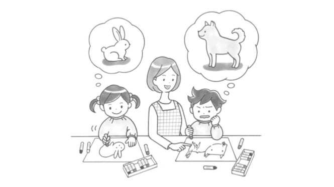 心を育てる楽曲の力④お絵かきで、子供の創造力を育てましょう！